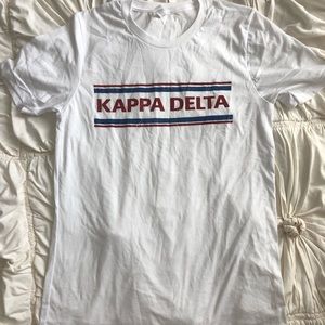 Kappa Delta Red, White & Blue Tee